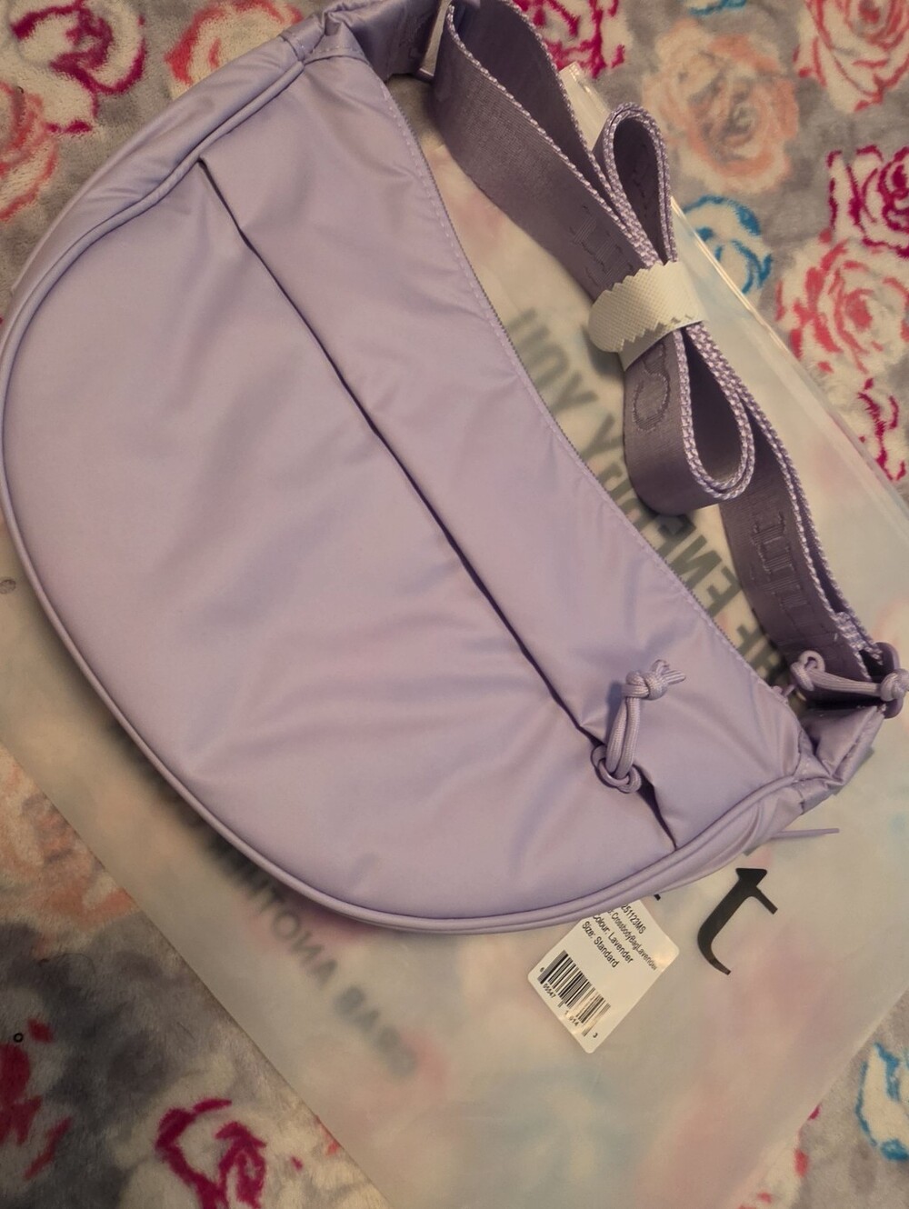 NWT! Comfrt Travel Crossbody Bag - Lavender - Picture 2 of 8